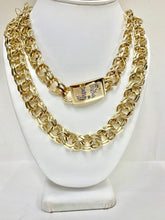 Load image into Gallery viewer, Chino link chain 10k gold, 16mm link
