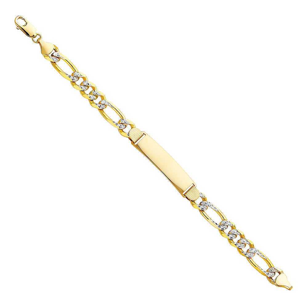 14k Gold ID Bracelet 10mm