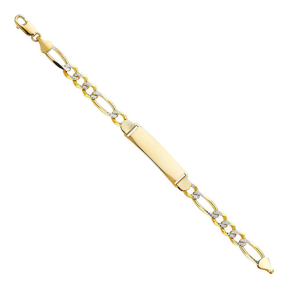 14k Gold ID Bracelet 10mm