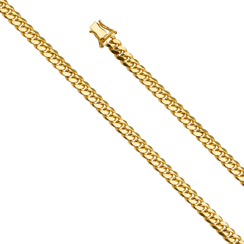 Miami Cuban chain  Solid 5.9mm 10 karat gold