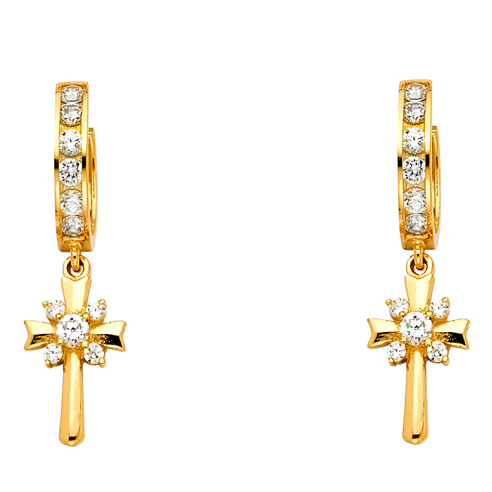 Hanging Earrings 14 Karat Gold