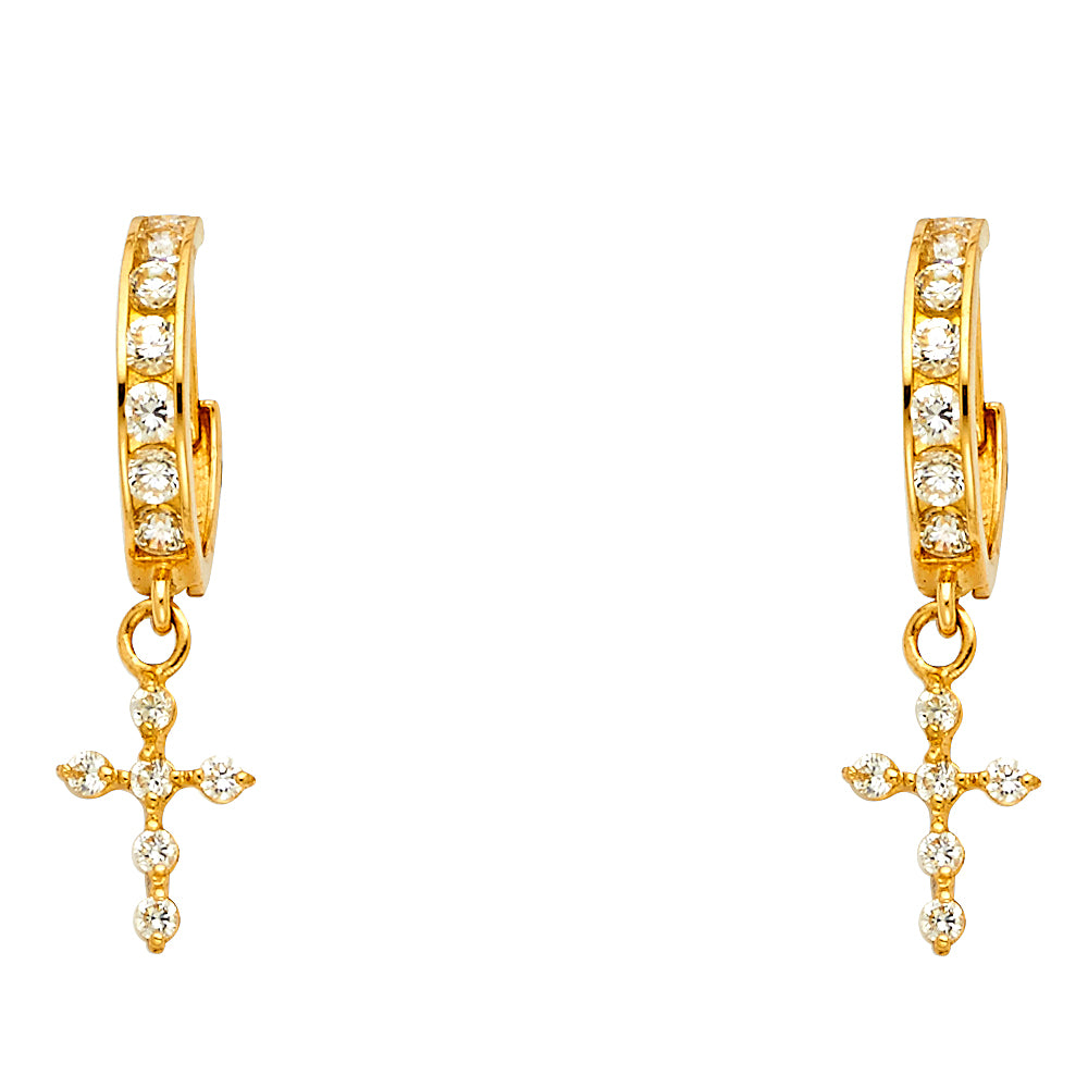 Hanging Earrings 14 Karat Gold