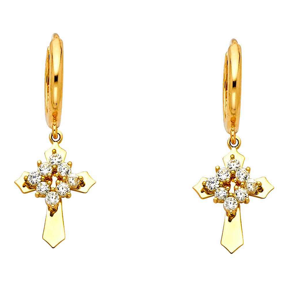 Hanging Earrings 14 Karat Gold