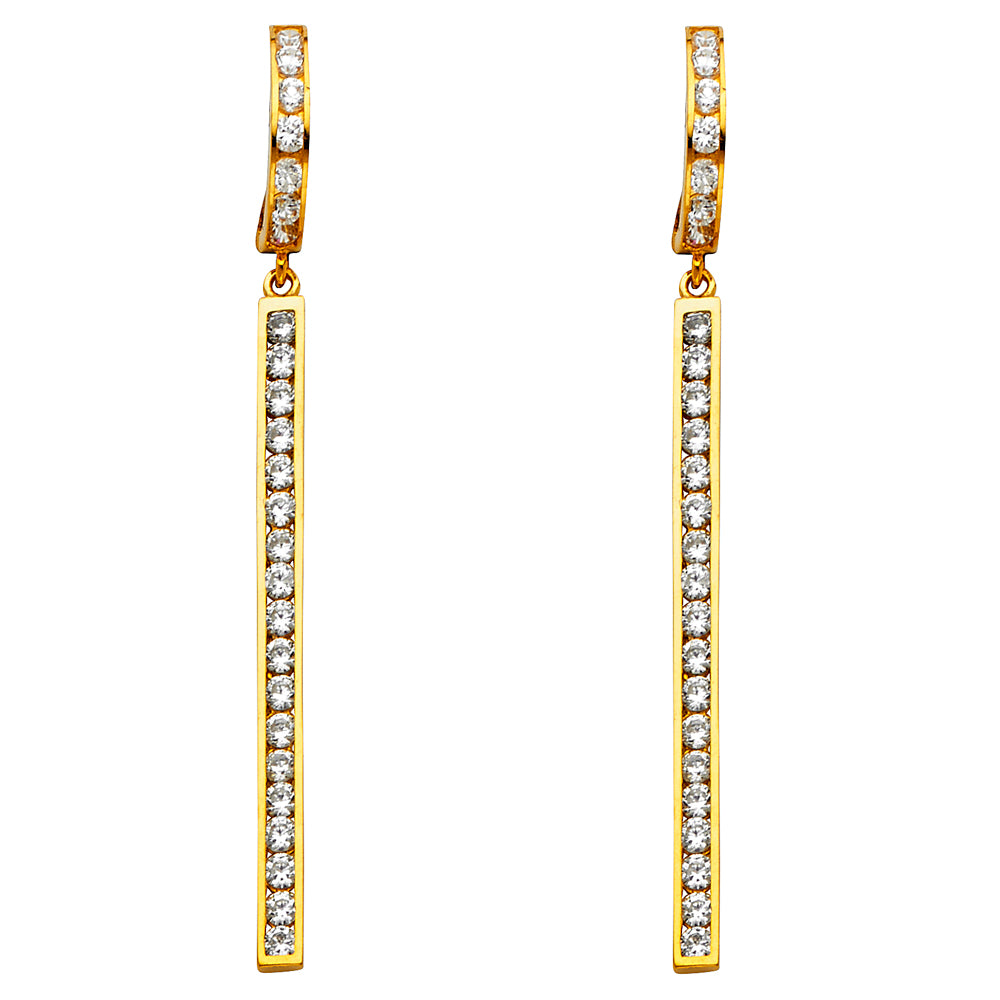 Hanging Earrings 14 Karat Gold