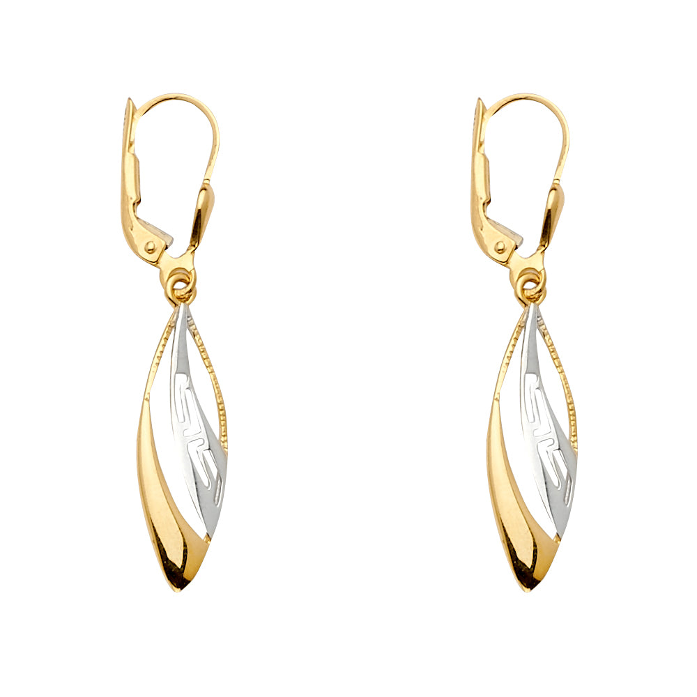Hanging Earrings 14 Karat Gold
