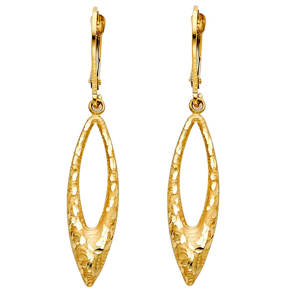 Hanging Earrings 14 Karat Gold