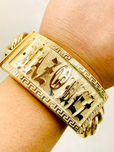 Load image into Gallery viewer, chino link bracelet  10 karat , 40mm ID box
