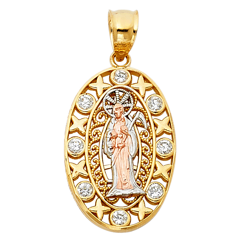 14k Gold Religious Pendants