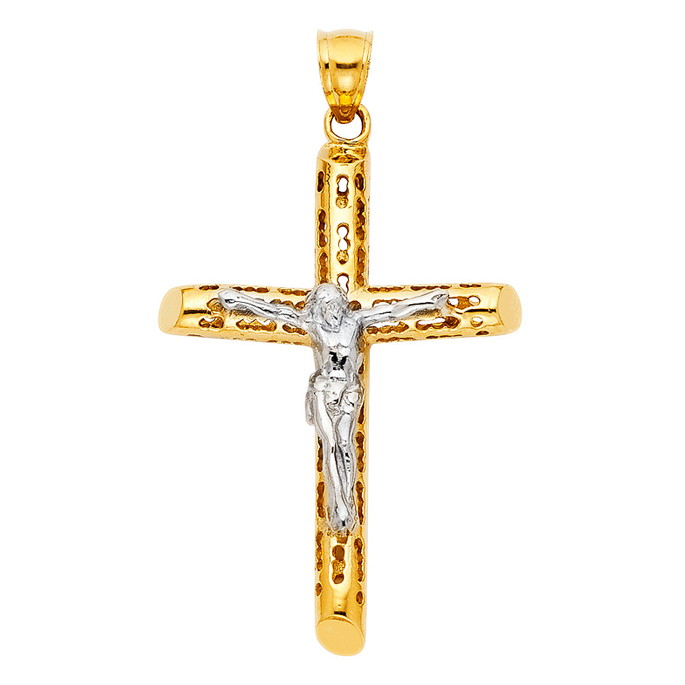 14k Gold Cross Pendants