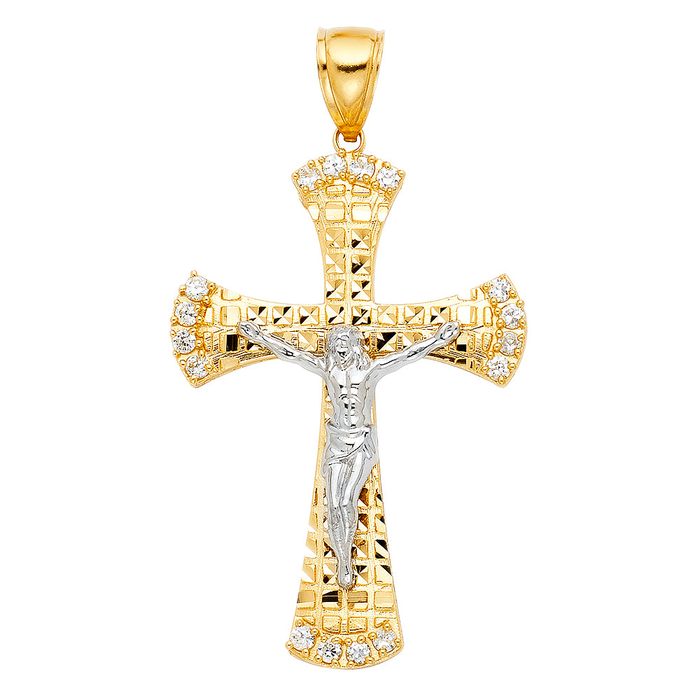 14k Gold Cross Pendants