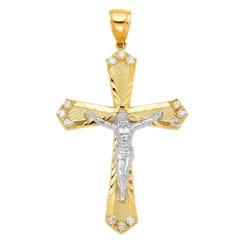 14k Gold Cross Pendants