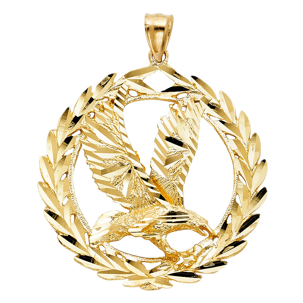 14 karat gold assorted pendant