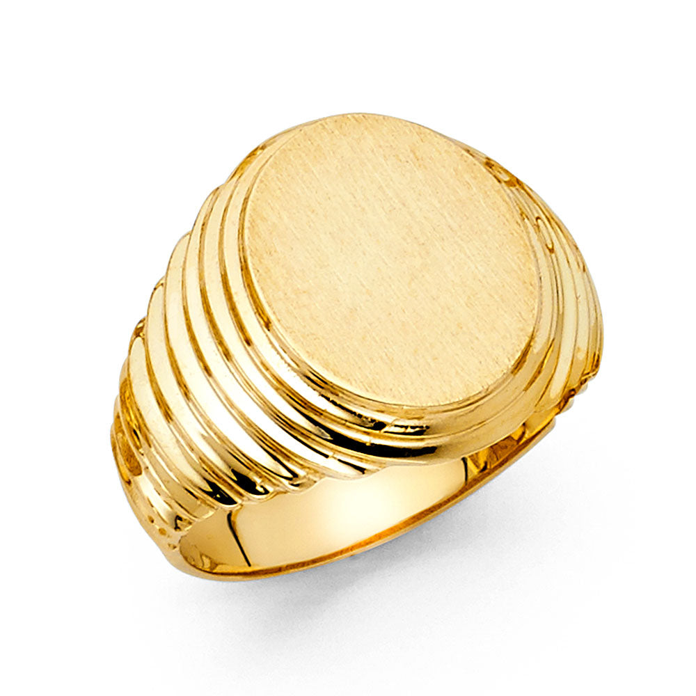 10 Karat Gold Men's Ring