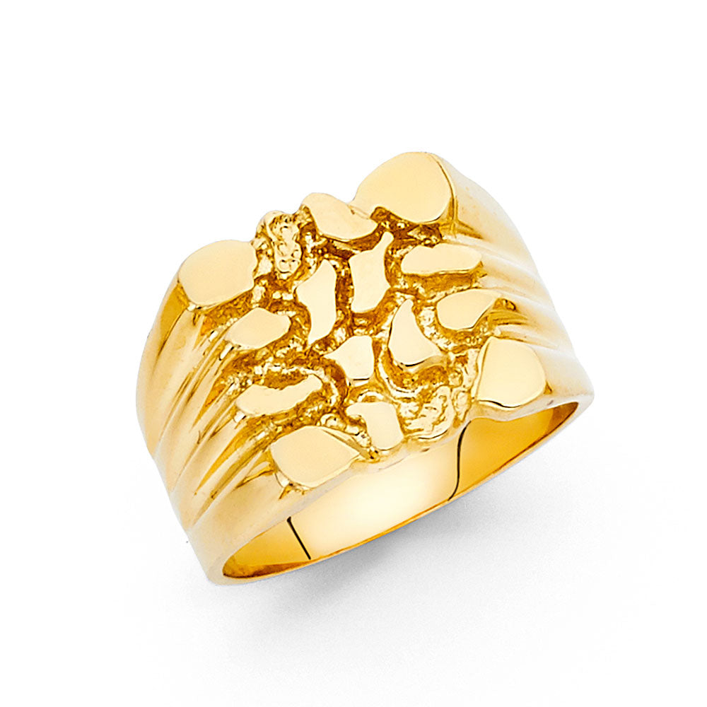 14K Gold Men Ring