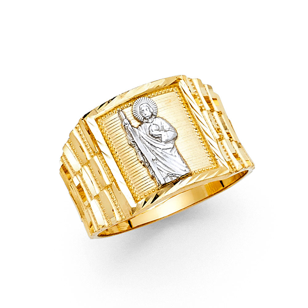 14K Gold Men Ring