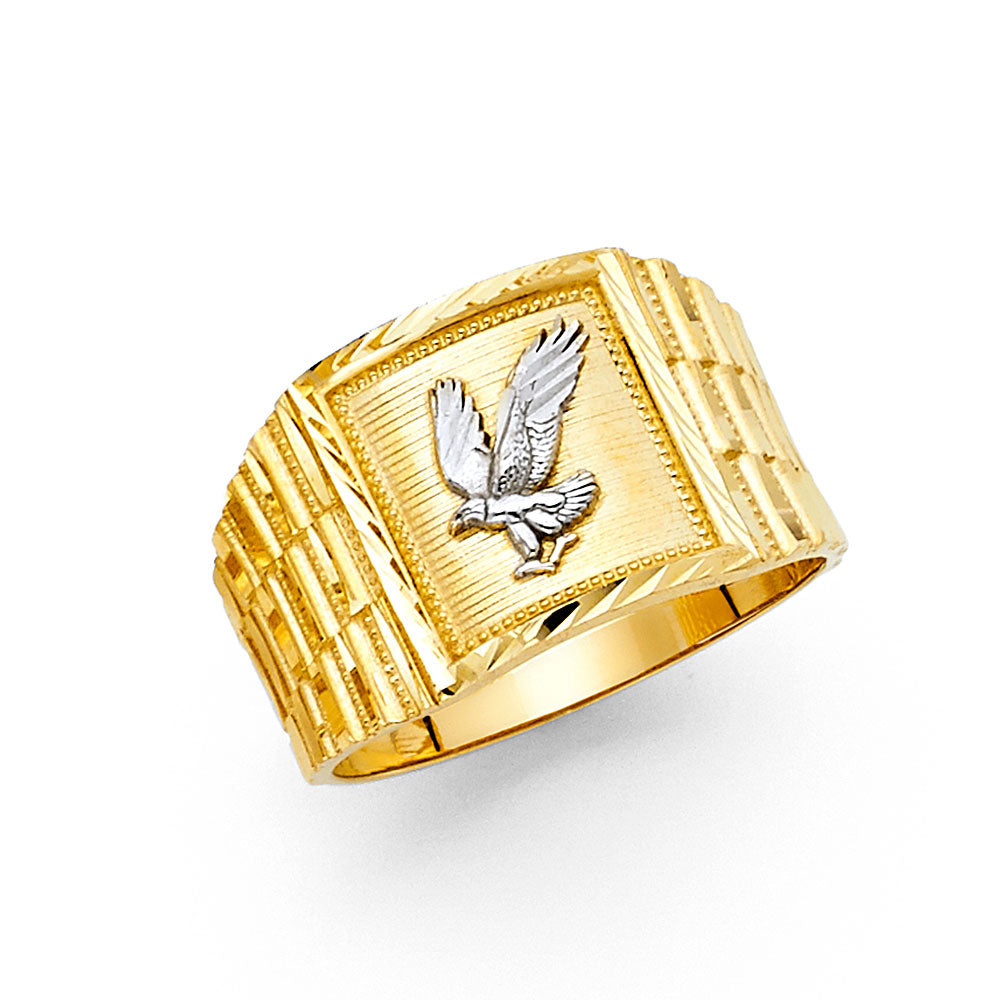 14K Gold Men Ring