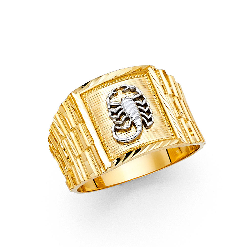 14K Gold Men Ring