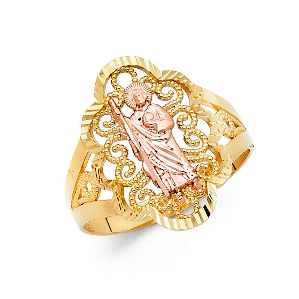 14K Gold Lady Ring