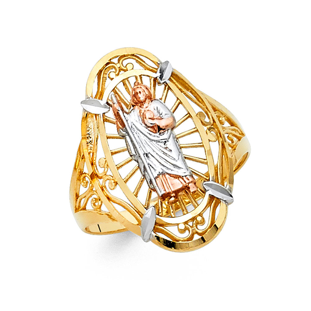 14K Gold Lady Ring