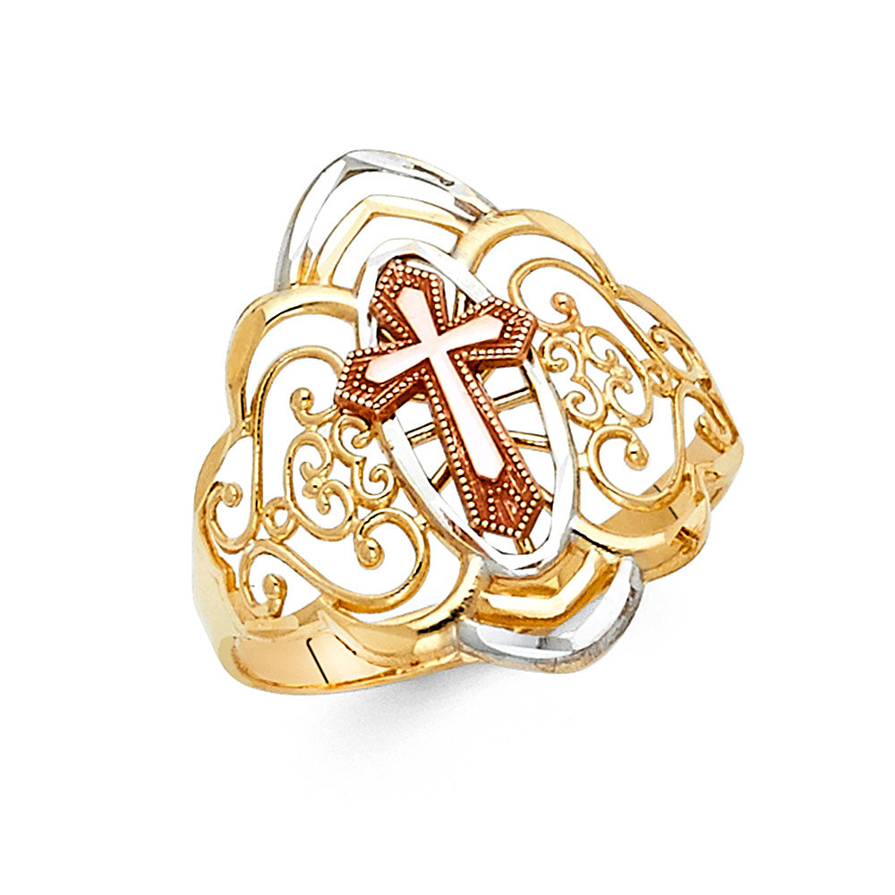 14K Gold Lady Ring