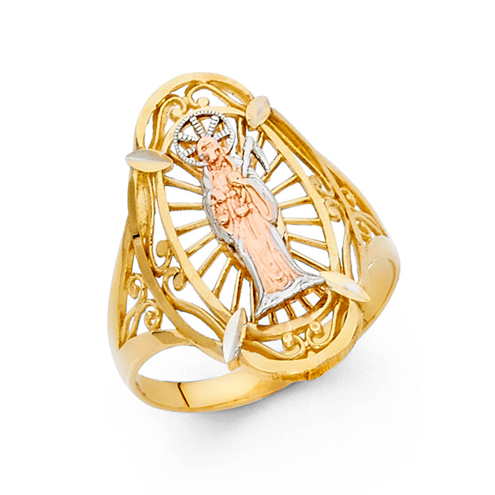 14K Gold Lady Ring