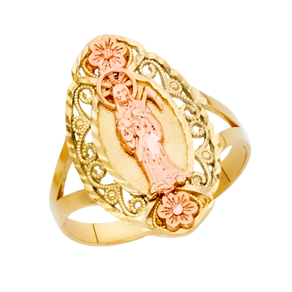 14K Gold Lady Ring