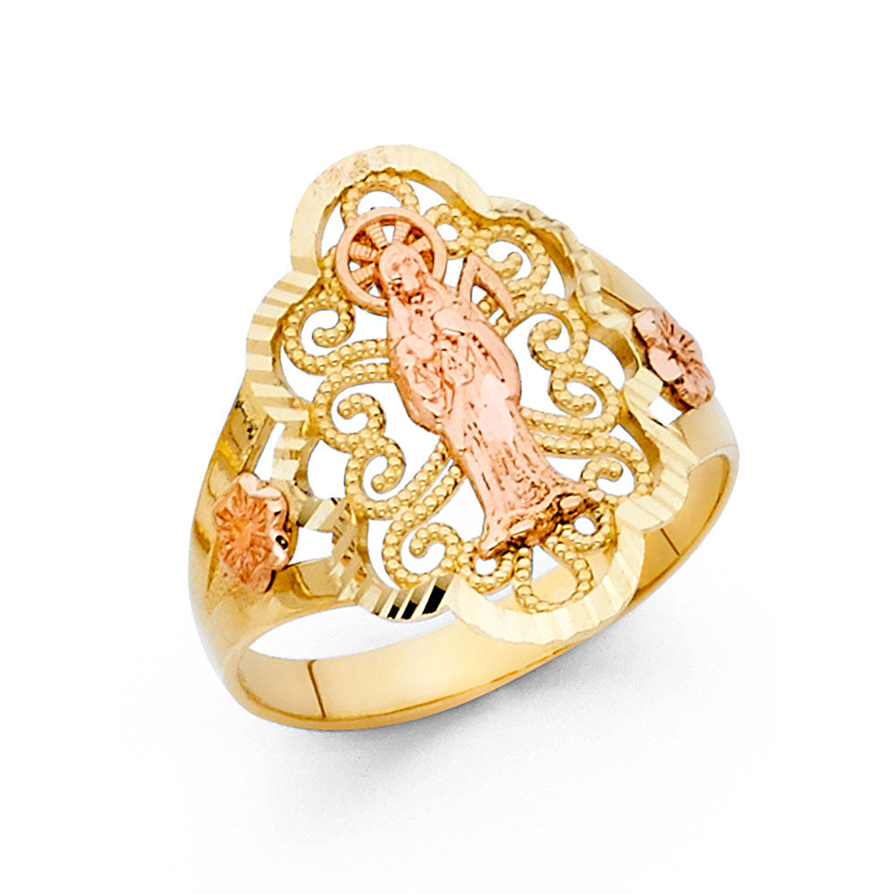 14K Gold Lady Ring