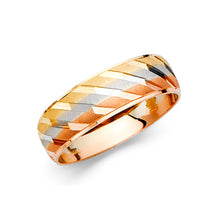 Load image into Gallery viewer, 14 Karat Gold CZ Wedding Ring Set
