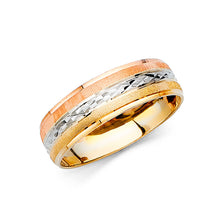 Load image into Gallery viewer, 14 Karat Gold CZ Wedding Ring Set
