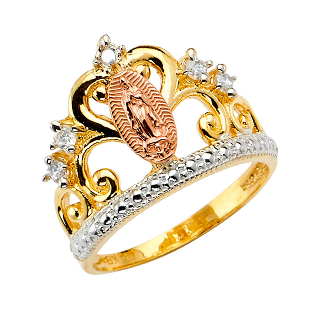 14K Gold Lady Ring