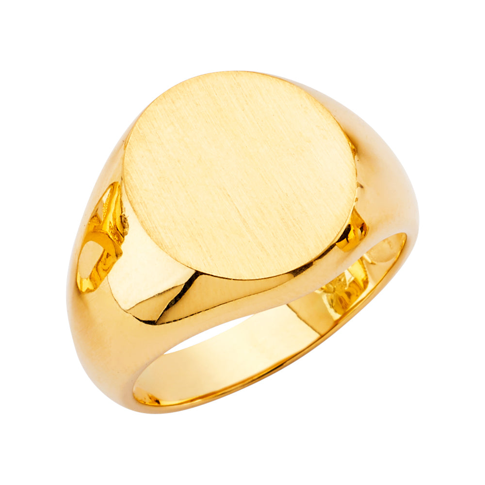 14K Gold Men Ring
