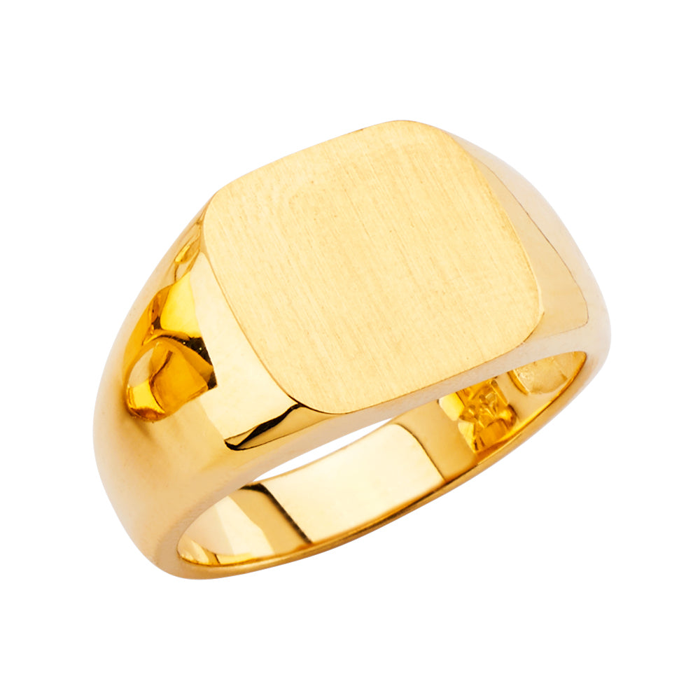14K Gold Men Ring
