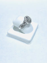 Load image into Gallery viewer, 10 karat white gold diamond ring 1 CT
