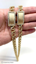 Load image into Gallery viewer, Chino link chain  10 karat gold with diamond
