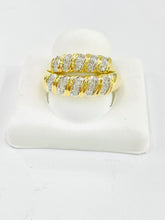 Load image into Gallery viewer, 14 Karat Yellow Gold Bands With Diamond
