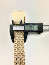 Load image into Gallery viewer, Chino link bracelet 3 line 10 karat gold
