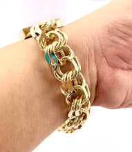 Load image into Gallery viewer, Chino link bracelet 30 mm ID box 10 karat gold
