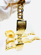 Load image into Gallery viewer, Chino Link 10k Gold Bracelets 2 box 35 mm
