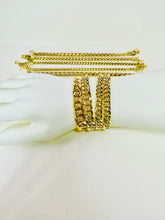 Load image into Gallery viewer, Miami Cuban bracelet semi hollow 10k gold
