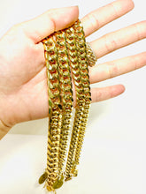 Load image into Gallery viewer, Miami Cuban bracelet semi hollow 10k gold
