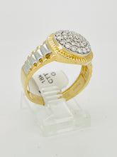 Load image into Gallery viewer, 18 karat diamond man Ring 0.46 CT
