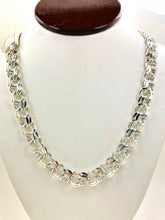 Load image into Gallery viewer, 925 sterling silver chino link chain

